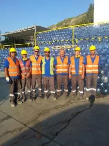 Blue PC water Bottle Scrap