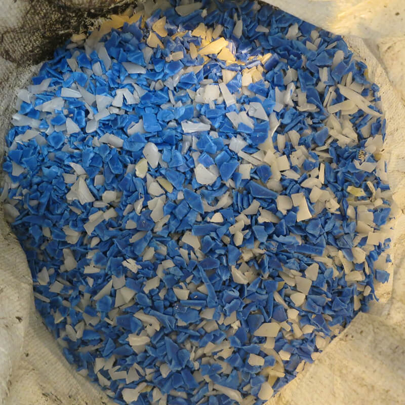 HDPE Plastic Scrap Regrind Hdpe Blue Drum Regrind