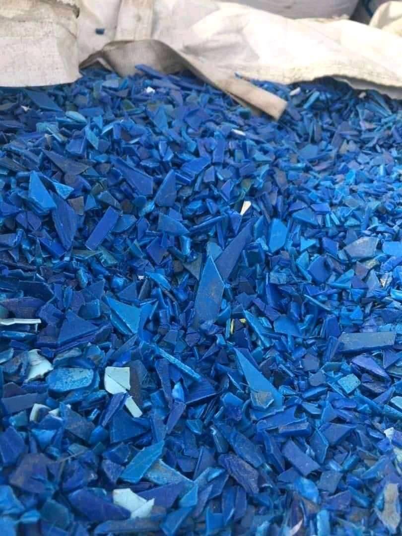 Hdpe Blue Drum 00005 Hdpe Blue Drum Regrind