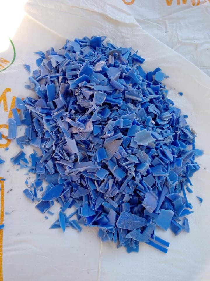 Hdpe blue drum scrap 00003 Hdpe Blue Drum Regrind